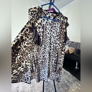 Leopard Print Women's Top